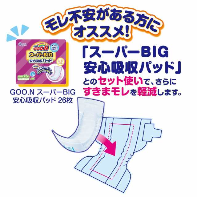 グーン スーパーbigテープ 15 ストア 35kg 1パック 28枚入