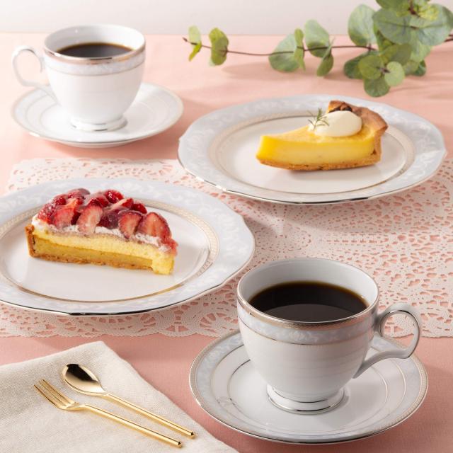 日本正規販売店 ノリタケカップ&ソーサーペアセット 【公式通販】