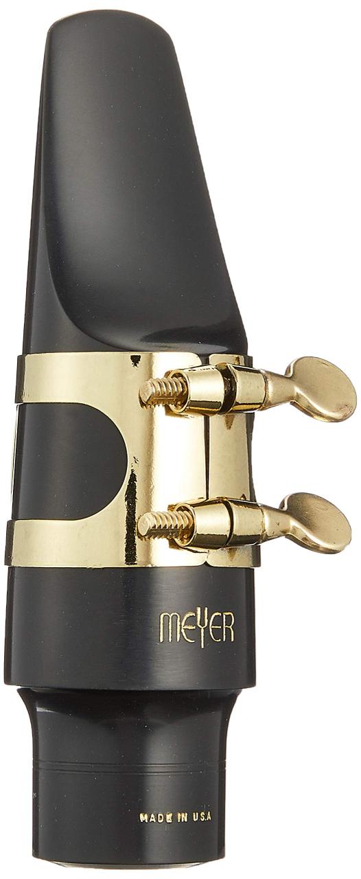 MEYER メイヤー ハードラバー テナーサクソフォン用 5MM マウスピーステナーサックス MEYER 付属リガチャー変色ありのため大特価ハードラバー テナー