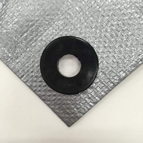 ユタカメイク #4000 特厚手シルバーシート 5.4m×7.2m SL40-14 防水 お花見 レジャーシート 養生カバー 野積みカバー