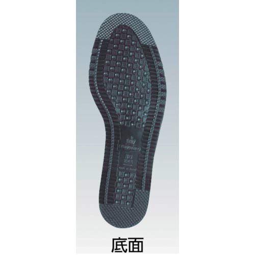 ノサックス 安全靴 高所用JIS規格 みやじま鳶長編上 M207 メンズ 黒 27.5cm(27.5cm)