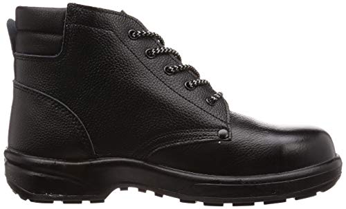 ノサックス 安全靴 JIS規格 中編上靴 ウレタン2層底 樹脂先芯 KF1066N 中編上 メンズ ブラック 27.5cm(27.5cm)