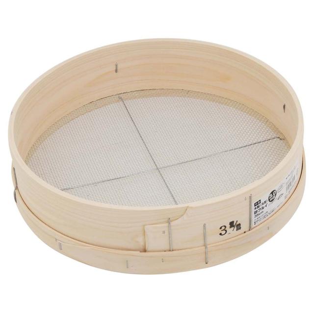千吉 木製砂フルイ (丸型) 35cm 3.0mm目 5,182円