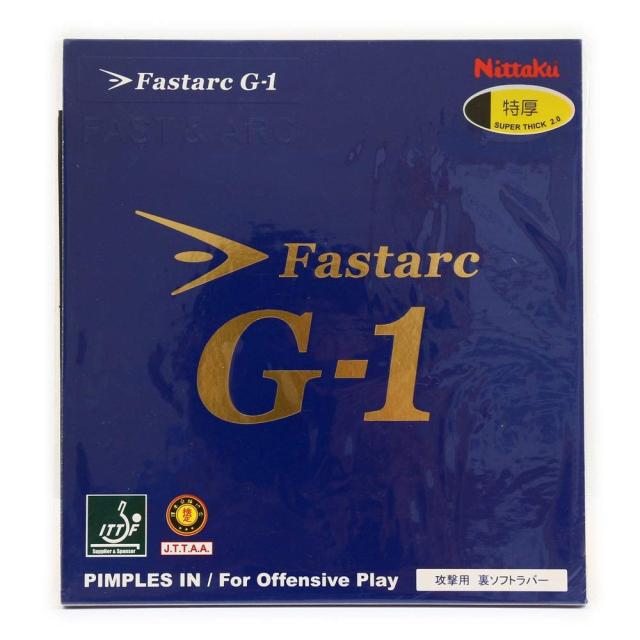ニッタク(Nittaku) ピンポン 天然ゴム ファスタークG-1 裏ホンブルグ帽 剪断応力 黒いこと 特厚 NR8702