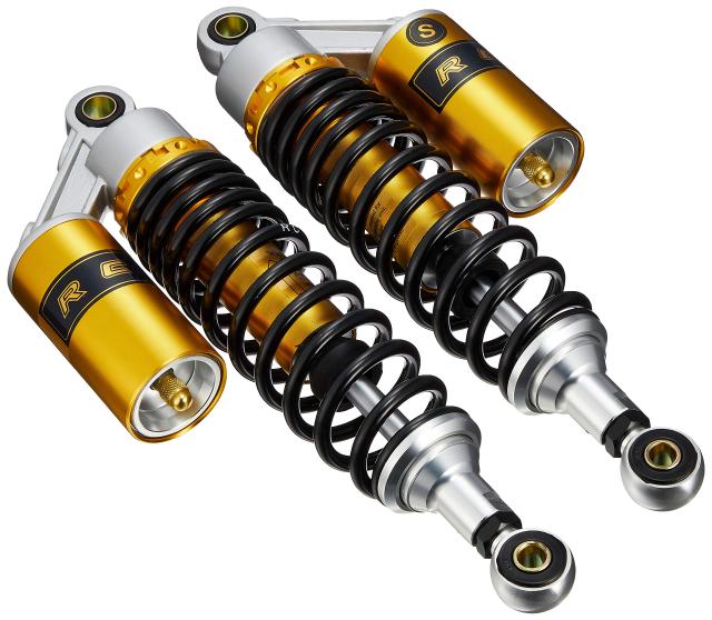 バイクパーツセンター リアサスペンション RCリアショック Sタイプ 黒色 501005の通販は