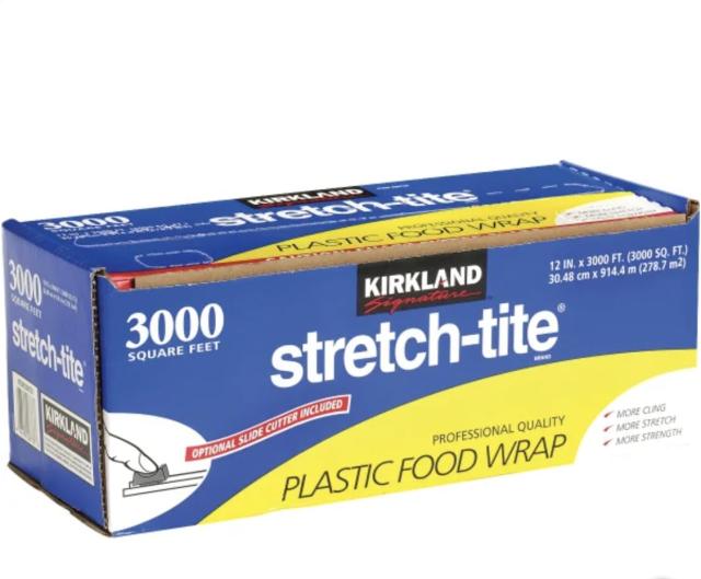 Kirkland KIRKLAND カークランドシグネチャー ストレッチタイト フードラップ 914.4m 5,325円
