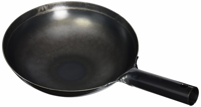 山田工業所 山田 鉄 打出 中華片手鍋 27cm(板厚1.6mm)の通販は 4,733円