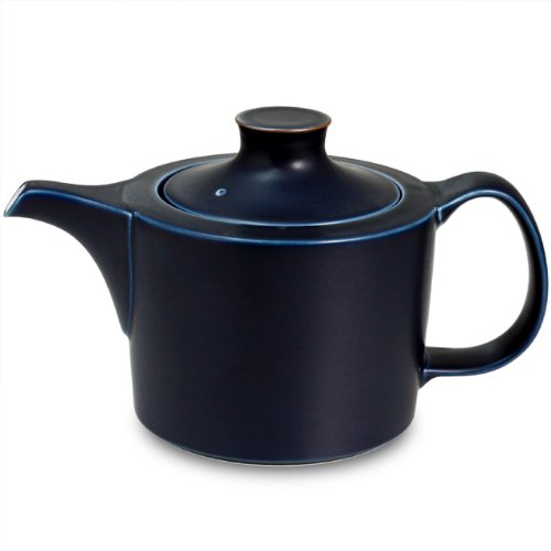 白山陶器 ポット 紺マット (約)20.7×φ12×12cm 700ml オネスト ONEST 波佐見焼 日本製