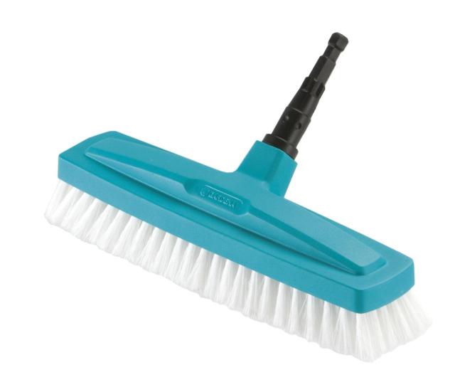 GARDENA(ガルデナ) 床洗浄ブラシ 屋内掃除用 コンビシステム ターコイズブルー/ホワイト 30cm幅 3639-20
