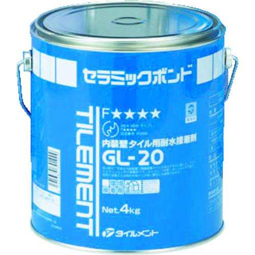 TILEMENT(タイルメント) タイル用接着剤 GL-20 4kg 30100040 5,152円