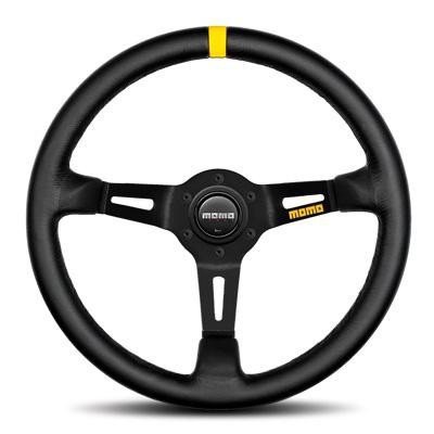 MOMO(モモ) ステアリング MOD.08 35パイ BK M-58