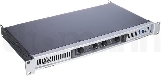 Behringer パワーアンプ 4チャンネル 75W 1Uサイズ ATR (Accelerated Transient Response)技術 EPQ304 シルバー