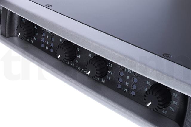 Behringer パワーアンプ 4チャンネル 75W 1Uサイズ ATR (Accelerated Transient Response)技術 EPQ304 シルバー