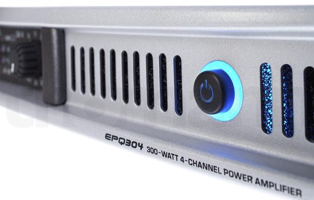 Behringer パワーアンプ 4チャンネル 75W 1Uサイズ ATR (Accelerated Transient Response)技術 EPQ304 シルバー