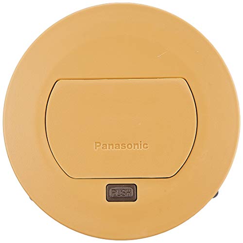 パナソニック(Panasonic) 住宅用F型アップコン丸型 2コ口 ナチュラル