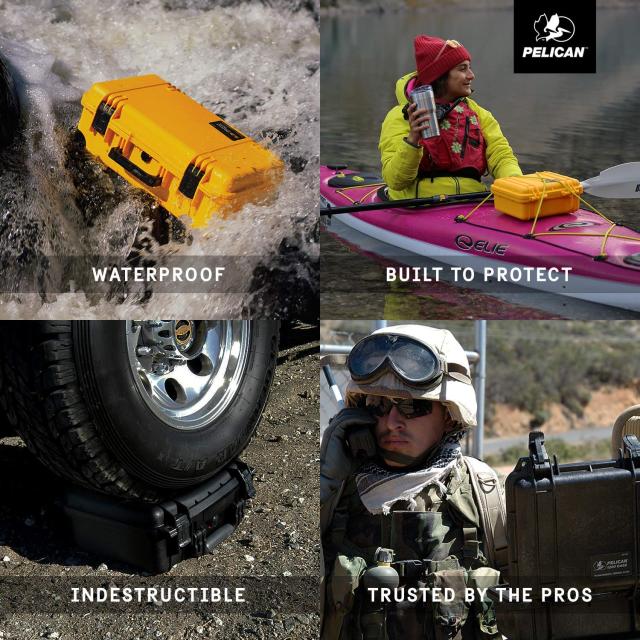 PELICAN ハードケース 1120 1.7L ブラック 1120-000-110