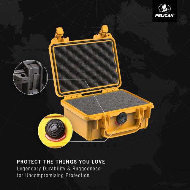 PELICAN ハードケース 1120 1.7L ブラック 1120-000-110