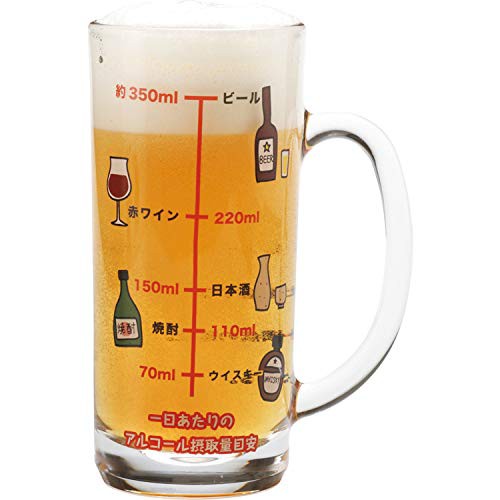 サンアート おもしろ食器 アルコール摂取適量 ジョッキビールジョッキ おもしろ ジョッキグラス お酒好き プレゼント 男性 女性 お父の通販はau  PAY マーケット - famille | au PAY マーケット－通販サイト