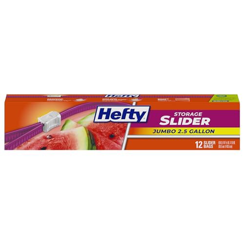 Hefty Slider Storage Bags, Quart Size, 25 Count - DroneUp Delivery