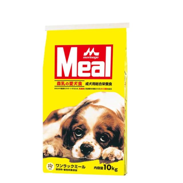 ワンラック (ONE LAC) ワンラック 森乳の愛犬食 Meal ミール 10kg 10キログラム (x 1)の通販は 5,099円