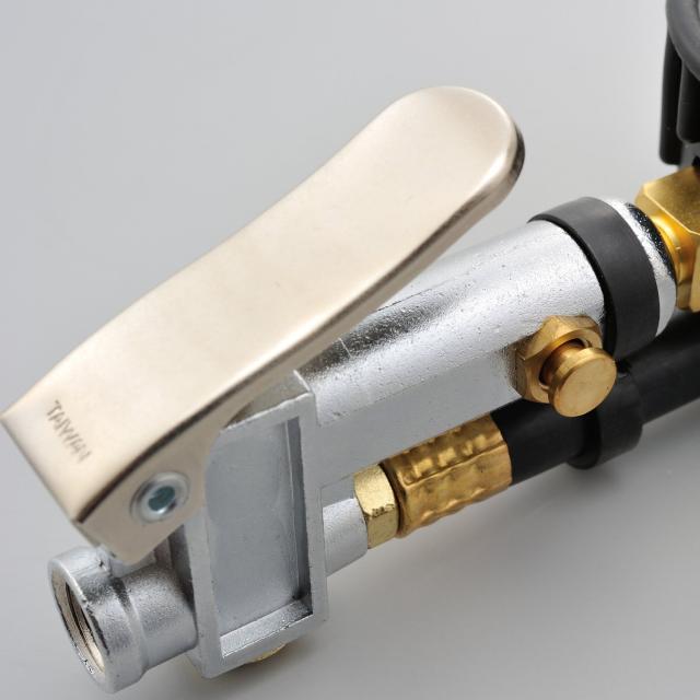 専用品 デイトナ(Daytona) バイク用 エアゲージ コンプレッサー用 T型