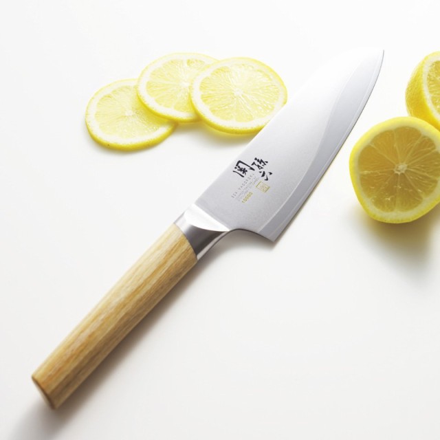 名入れ対応】 関孫六 10000CL 三徳包丁 165mm / ギフト包装付き