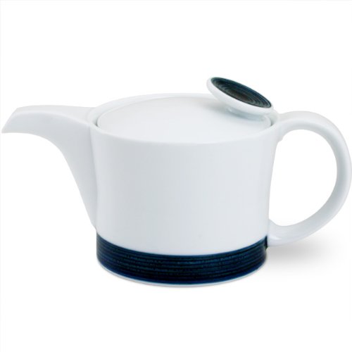 白山陶器 ポット インディゴ (約)φ10×9cm 400ml 麻の糸 ASA NO ITO 波佐見焼 日本製の通販は 5,056円