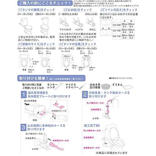 東芝 温水洗浄便座 クリーンウォッシュ オート脱臭・省エネ型(瞬間式