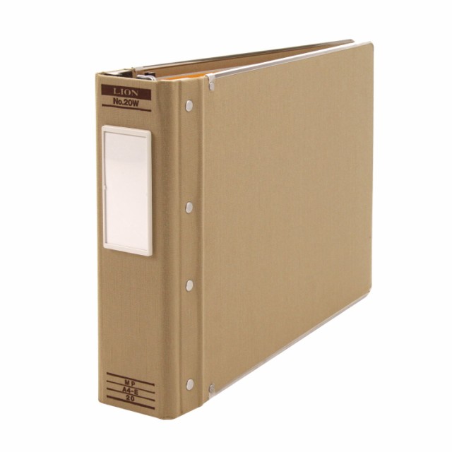 ライオン事務器 バインダー MP式 A4E 350枚 No.20W