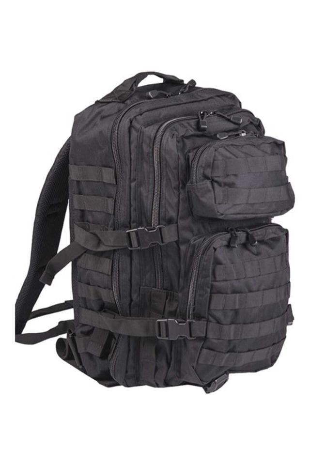 Mil-Tec バックパック US Assault Pack モールシステム 大 36L - ブラック