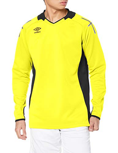 アンブロ 長袖シャツ ゴールキーパー用 サッカー フットサル Tシャツ 高強度素材 吸汗速乾 ドライ メンズ 男女兼用 YEL XAの通販は