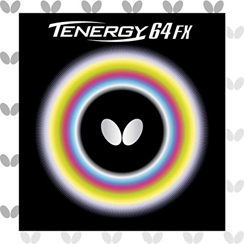 バタフライ(Butterfly) 卓球 ラバー テナジー・64・FX 裏ソフト テンション (スピン) 05920 レッド 厚
