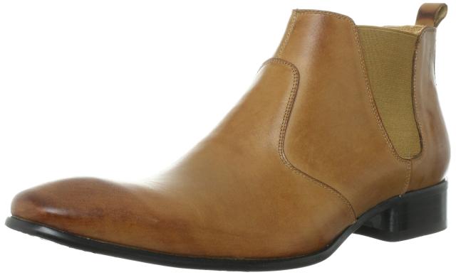 サラバンド サイドゴアブーツ 7776 メンズ ライトブラウン 45(27.5cm)