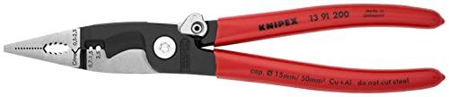 [送料無料]KNIPEX(クニペックス) エレクトロプライヤー ロック付 200mm 1391200の通販は 7,256円