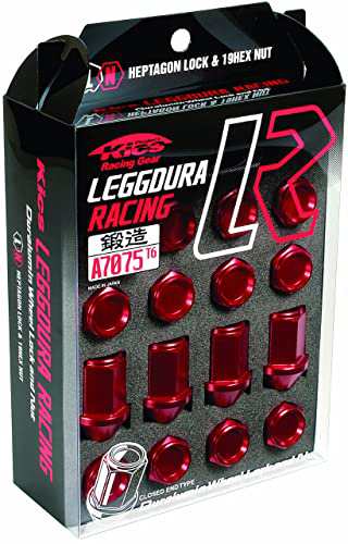 KYO-EI [ 協永産業 ] Kics LEGGDURA RACING [ LEGGDURA RACING ] M12XP1.25 フ゛ロンス゛ [ 個数:20P ] [ 品番 ] KIC3B