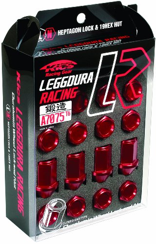 KYO-EI  協永産業  Kics LEGGDURA RACING  LEGGDURA RACING  M12XP1.5 レット゛  個数:16P   品番  KIC16R