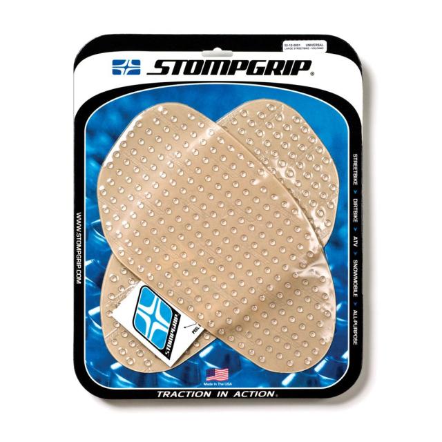 STOMPGRIPストンプグリップ トラクションパッド ユニバーサル 300x170mm SPORTBIKE VOLCANO クリア 55-10001