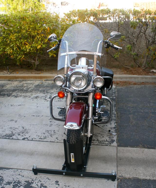 マッ クスハウル(MaxxHaul) バイク用ホイールチョックスタンド