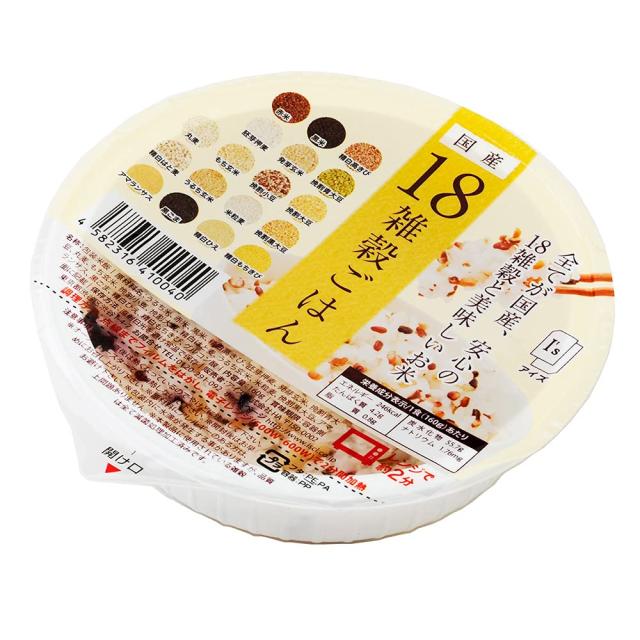 アイズ 国産18禾穀類ごはん 160g×36食