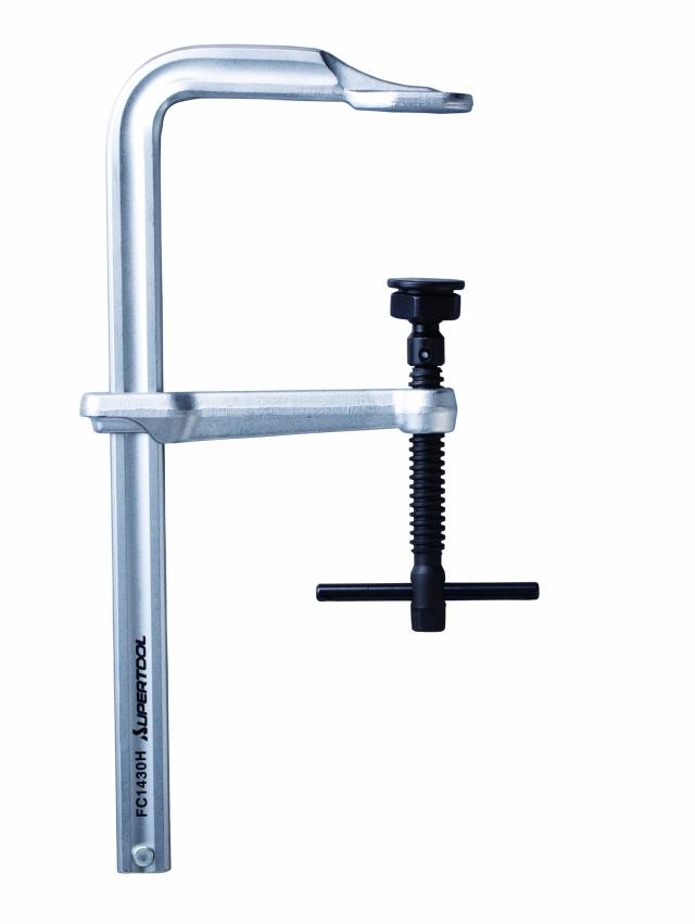 スーパーツール(SUPERTOOL) L型クランプ 強力型ヘビータイプ レールサイズ30×15mm FC1425H