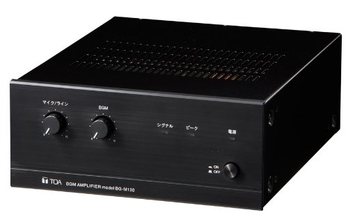 TOA BGMアンプ（コンパクト）30W BG-M130_1