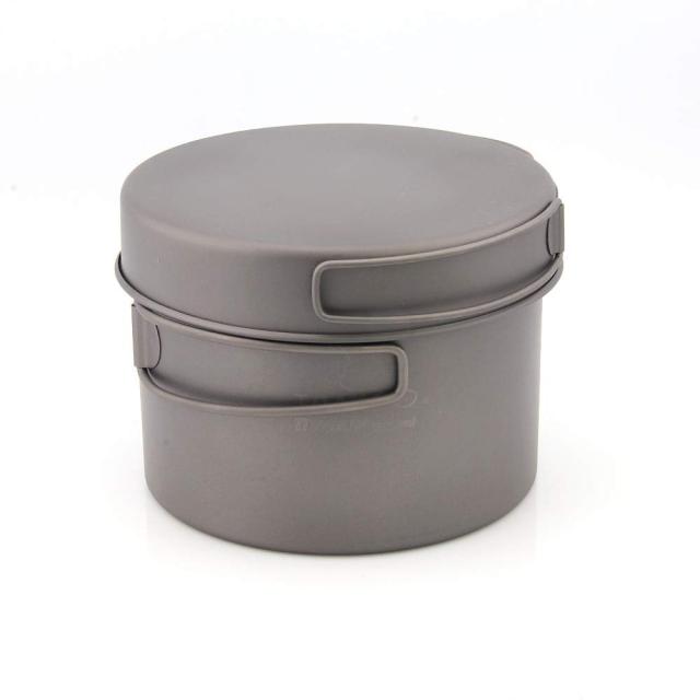 TOAKS Titanium 1300ml Pot with Pan by TOAKS