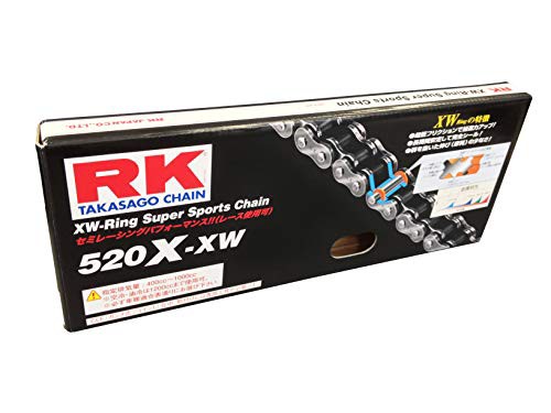 アールケー(RK) ドライブチェーン 520X-XW 110L カシメジョイント スチール