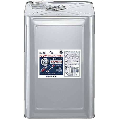 AZ(エーゼット) 2サイクルエンジンオイル スモークレス/FDグレード (18L)の通販は