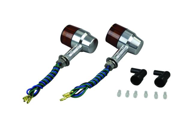 ポッシュ(POSH) バイク用品 アルミマシンドウインカー スーパーバイクミニタイプ 091432-L3
