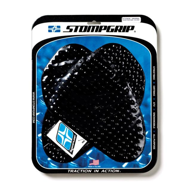 STOMPGRIPストンプグリップ トラクションパッド ユニバーサル 300x170mm SPORTBIKE VOLCANO ブラック 55-10001B