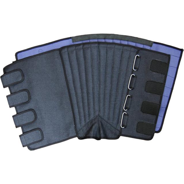 荘快堂 安全長脚絆 マッジクタイプ ブラック K-60 特大の通販は 6,043円