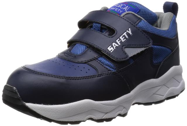 マルゴ 作業靴 鋼製先芯 耐油 JSAA A マジカルセーフティー 650 ユニセ ックス大人 ネイビー 26.0 cmの通販は 5,317円