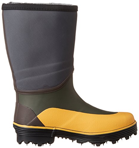 マルゴ 長靴 防滑スパ イク Wピン 軽量 反射素材 履き口フード