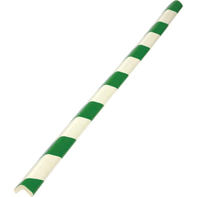 TRUSCO(トラスコ) 安心クッション L字型 小 緑・白 10本入 T10AC-102